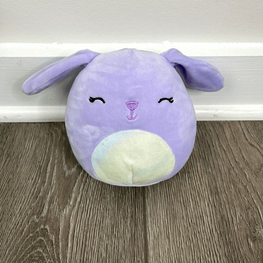 Squishmallows Squishmallow 5 inch Bubbles Purple‎ Bunny Easter 2021